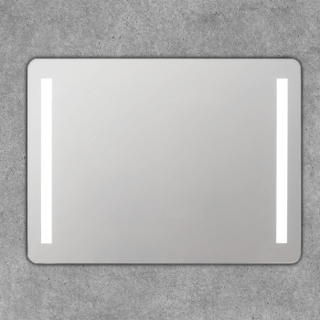 Espejo led baño cuadrado retroiluminado SIGMA 80x80 - CRISTALED